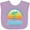 Lavender, variant on Inktastic Enjoy the Sunshine Jamaica Summer Paradise Boys or Girls Baby Bib