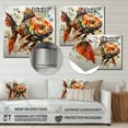 thumbnail image 4 of Designart "Art Piscine Fishing Pop wall art II" Animals Metal Wall Art Prints, 4 of 5
