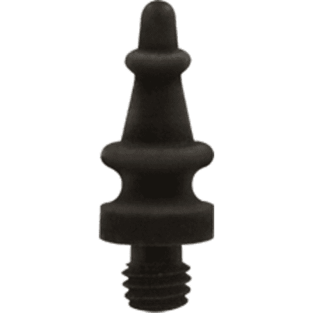 Decorative Solid Brass Steeple Tip Cabinet Hinge Finials Oil Rubbed (Best Tri Tip Rub)