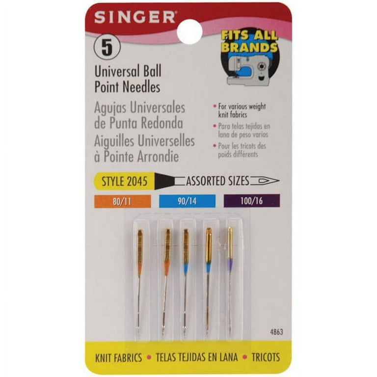 Singer® Universal Regular & Ball Point Machine Needles, 1 ct - Fred Meyer