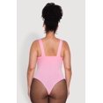 thumbnail image 5 of Womens Plus Size Trendy Seamless Square Neck Shelf Bra Bodysuit, 5 of 5