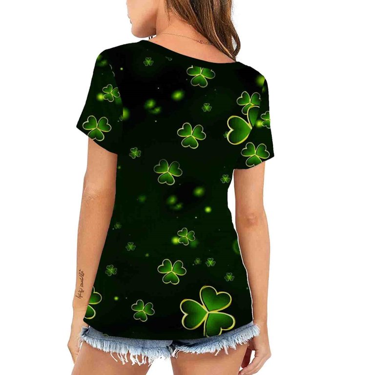 HAPIMO Savings Women's St.Patrick's Day Shirt Lucky Green Day