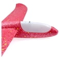 thumbnail image 6 of ametoys Flying Glider Planes With Flash 18.9" Foam Flight Mode Throwing Air Plane Aerobatic Airplane  Sport Gift for 3 4 5 6 7 Year Old Red, 6 of 7