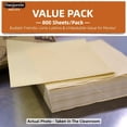 thumbnail image 5 of 800 Sheets Value Pack 10x10 Non-Stick Unbleached Parchment Paper, Food Grade 428°F for Large Baking, Pizza, Commercial Pans & Air Fryer XL (10×10-800 Sheets), 5 of 15
