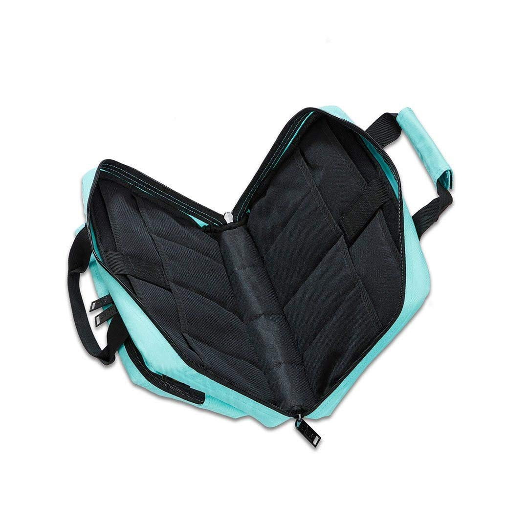 US PeaceKeeper Mini Range Pistol Case Robin's Egg Blue 12.75" P21102 600 Denier Polyester