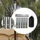 thumbnail image 5 of Juego de 6 tubos de chimenea reforzados y resistentes al calor para extracción de humos, ideales para chimeneas domésticas, tiendas de campaña y, 5 of 8