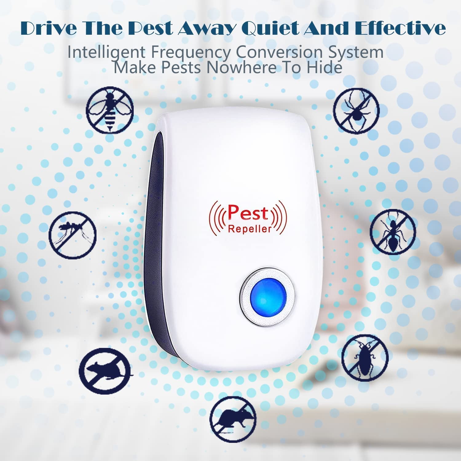 Mouse Repellent,Ultrasonic Pest Repeller, Pest Repellent Ultrasonic
