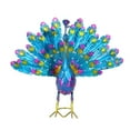 thumbnail image 4 of Menolana Peacock Statue Home Decoration Craft Decorative Figurine Garden Sculpture for Porch Backyard Yard Outdoor Party, 4 of 8