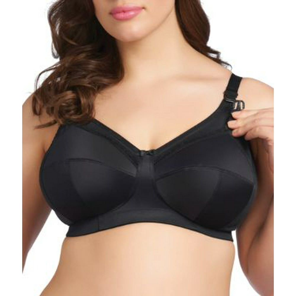 Elomi Elomi Women'S Beatrice Soft Cup Nursing Bra, Black, 34H