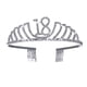 thumbnail image 1 of KAKOWELY Tiara de cumpleaños número 18 con cristales y diamantes de imitación, corona de reina, diadema con peines para el cabello y clip., 1 of 4