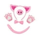 thumbnail image 4 of Conjunto de disfraz de cerdo, tocado, vestido elegante para fiestas, espectáculos de Halloween Con guantes, 4 of 9