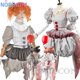 thumbnail image 4 of Disfraz de payaso de película Pennywise, disfraz de Cosplay con cambio de género, disfraz de Lolita de terror para Halloween, vestido de fantasía para mujer, conjunto completo para fiesta de carnaval, 4 of 5
