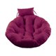 thumbnail image 4 of Cojín colgante para silla de cesta de 90 cm, cojín para silla de huevo para jardín, hogar y cocina. Violeta, 4 of 9