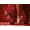 Red, variant on Mudket Leopard on Hot Pink Sofa with Disco Balls Canvas Wall Art, Trendy Glam Party Wall Prints Waterproof Canvas for Living Room Apartment Home Decor , Framed Ready to Hang - 12"L x 8"W