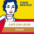 Café Bustelo Caf con Leche Instant Coffee Drink Single Serve Packets, Box of 5