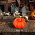 thumbnail image 3 of Mini Fall Pumpkin Decor,Artificial Pumpkins,Mini Vintage Pumpkin Harvest Lifelike Pumpkin,Fake Foam Pumpkin for Fall Autumn Halloween Home Party Supply Thanksgiving House Kitchen Decor, 3 of 6