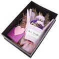 thumbnail image 2 of Permanent Dried Flower Bouquet Soap Rose Flower with String Lights Wedding Home Decoration 04#, 2 of 8