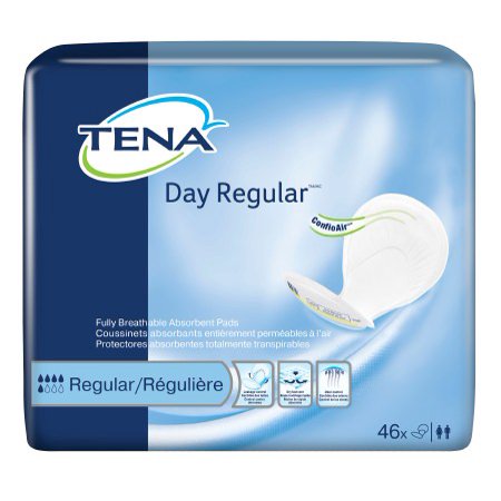 1 Pack of 46 TENA Bladder Control Pads Absorbency Day ...