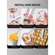 thumbnail image 2 of Set de Prensa para Galletas de Aluminio con 20 Discos y 4 Boquillas Resistente, 2 of 9