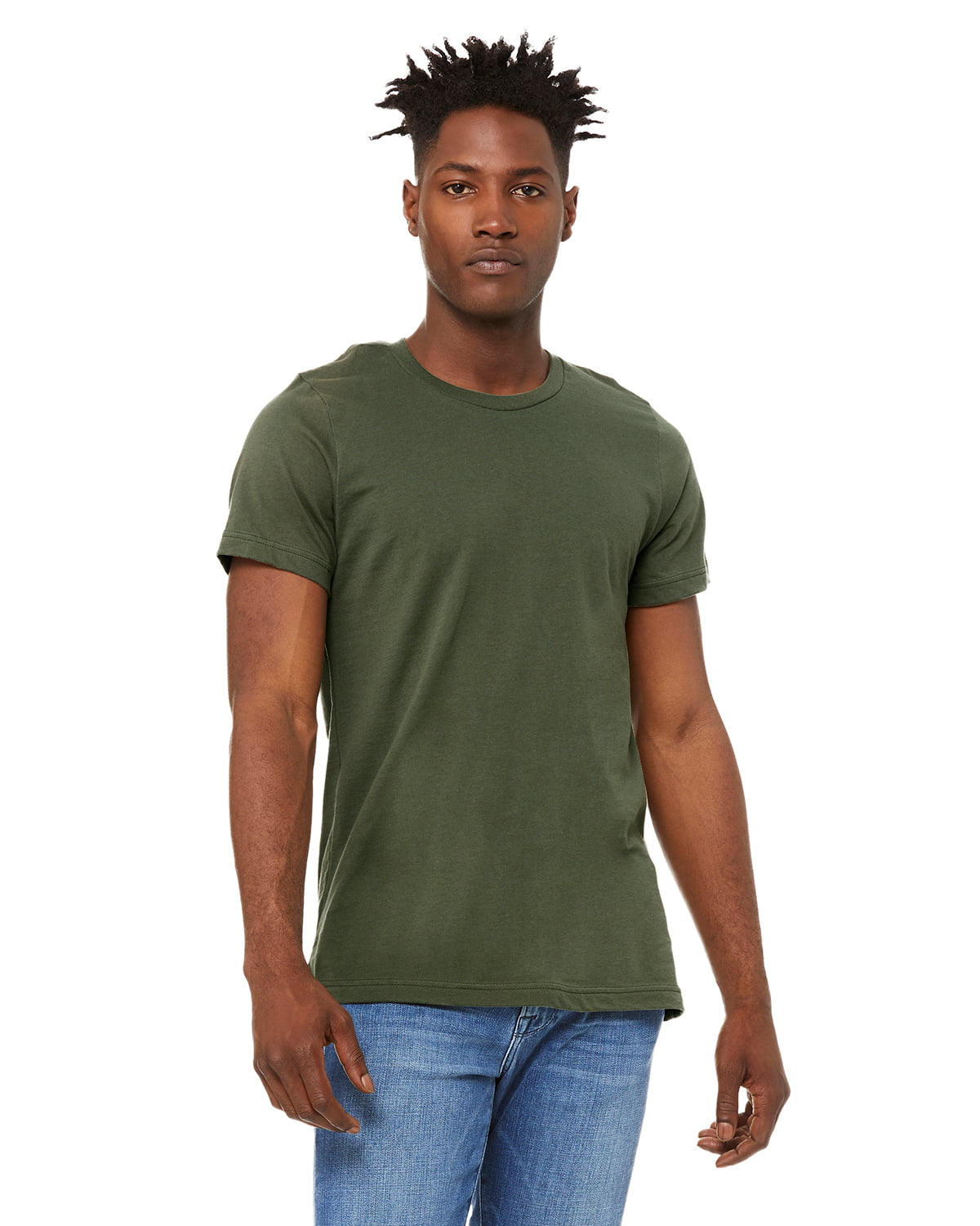 The Unisex Made In The USA Jersey T-Shirt - MILITARY GREEN - 2XL ...