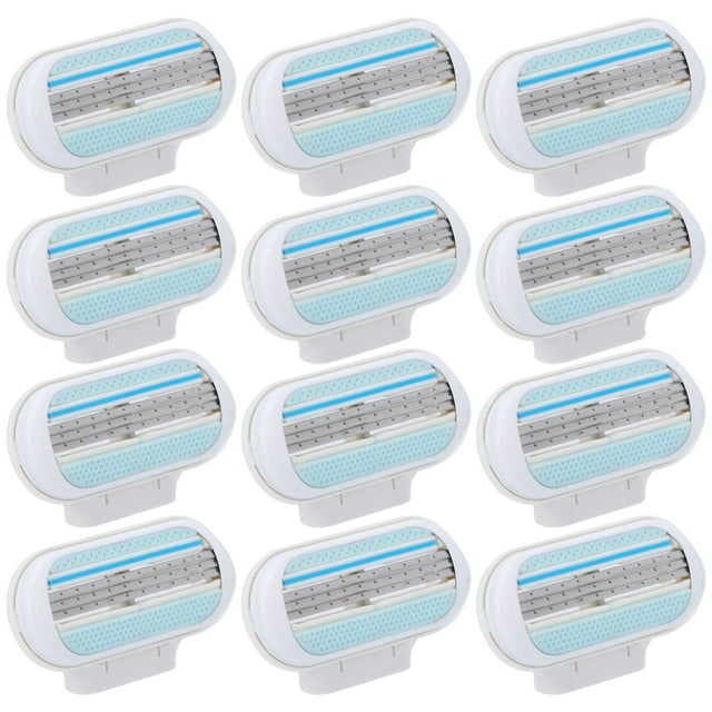 Recambio de cuchillas de afeitar para mujer NikouMX 12 piezas