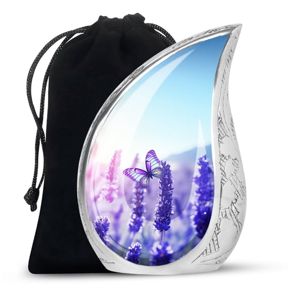 SUBSH Urn For Ashes For Women - Large Urns For Ashes - Funeral Urns For Adult Ashes Men - Cremation Memorial - Human Ashes Urns - Decorative Urn For Male & Female