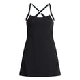 thumbnail image 5 of Avia Women's Criss Cross Back Piped Trim Active Dress, Sizes XS-4X, 5 of 6