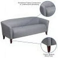 thumbnail image 5 of Flash Furniture HERCULES Imperial Series Gray LeatherSoft Sofa, 5 of 10