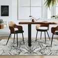thumbnail image 4 of Luxe Weavers Marble Abstract Gray 9x12 Area Rug for Bedroom and Living Room, 4 of 10