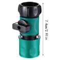 thumbnail image 3 of Enqiretly Switch Quick Connector 3/4Inch Thread Pipe Universal Adapter Joints Fittings Prolong Hose Splitters Repair Valve, 3 of 6