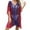 Dark Blue, variant on Women Swimsuit Cover Up Beach Bathing Suit Mesh Knit Crochet Dress 2026 Swimwear Cover-Ups
