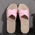 thumbnail image 2 of Women's Polka Dot Sandal Anti-Slip Flip Flop Casual Beach Flat Slipper, 2 of 6