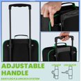 thumbnail image 3 of Minecraft Valise pour Enfants pour Garçons et Filles, Chariot Pliable, Bagage à Main, Sac de Cabine pour Gamer, Sac de Voyage avec Roues, Taille, Sac Cabine, Sac à Roulettes avec Poignée, Valise à Roulettes pour Garçons, 3 of 5