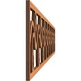 thumbnail image 3 of Ekena Millwork 46 5/8"W x 8"H x 3/8"T Tilden Fretwork Moulding, Cherry, 3 of 13
