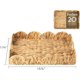 thumbnail image 3 of Bandeja de mimbre rectangular bandeja para servir bandeja de jacinto de agua para decoración y organización, 3 of 8