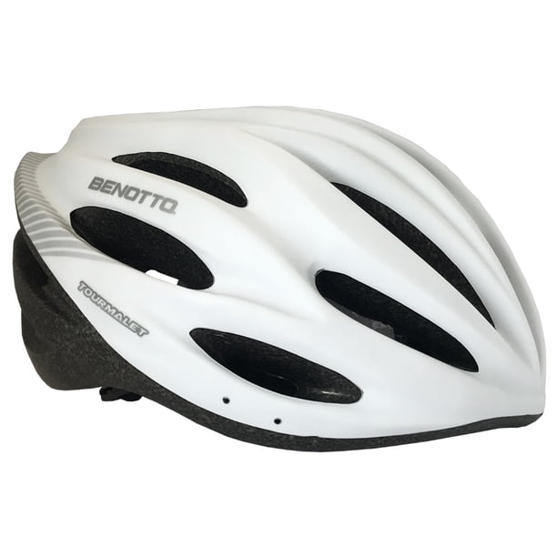 Casco Bicicleta Mtb Benotto HW-1 Tourmalet Blanco Talla L