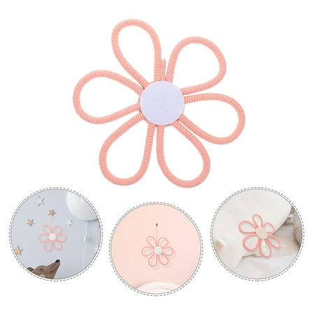Masteelf Daisy Room Decor For Girls Boho Wall Decor Nursery Wall Decor Nursery Flower Decor Woven Wall Flower Decor Woven Flower Hanging Decor