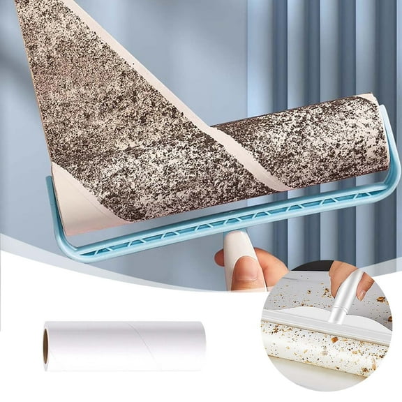 Sticky Lint Roller Hair Remover Paper Roll Replacement for Pet Clothes Fabric Cleaning