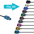 thumbnail image 3 of Cable de extensión de antena Bingfu Fakra Z hembra a macho, 6 m, 3 of 7