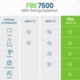 thumbnail image 6 of Filti 7500 Pleated Home HVAC Furnace 16x20x2 MERV 13 Air Filter (2 Pack), 6 of 7