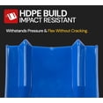 thumbnail image 4 of 100 Pack Blue Flatbed Edge Protectors w/ Carrying Case & Webbing Handle - 8"x8"x10" Plastic V Shaped Corner Protectors for Cargo Loads & Tie Down Strap Guard - Fit 1 Strap Up to 4", 4 of 12