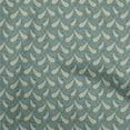 thumbnail image 1 of oneOone Viscose Chiffon Teal Blue Fabric Paisley Quilting Supplies Print Sewing Fabric By The Yard 42 Inch Wide, 1 of 5
