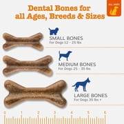 Zesty Paws Dental Bones 30ct for Medium Dogs