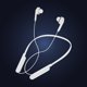 thumbnail image 2 of 5.0 Auriculares Bluetooth Auriculares deportivos impermeables Auriculares intrauditivos Estéreo de alta fidelidad Auriculares con graves profundos, banda magnética para el cuello Tiempo de juego para Muyoka Hogar, 2 of 5