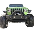 thumbnail image 2 of Rampage by RealTruck Front Stubby Recovery Bumper for Jeep Wrangler JK/JL | Stinger, Steel, Textured Black | 88509 | Compatible with 2007 - 2018 Jeep Wrangler JK, 2018 - 2022 Wrangler JL, 2 of 2