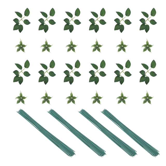 unbranded 90Ud Handmade Fake Flower Materials Durable Para Arreglos Y Verde