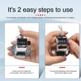 thumbnail image 4 of Metal Mechanical Counter - Manual Counting, 0-9999 Range, with Handle, 4 of 8