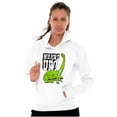 thumbnail image 3 of Funny Whats Up Cool Dinosaur Pun Hoodie Sweatshirt Women Men Brisco Brands S, 3 of 6