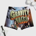 thumbnail image 3 of Gravity Falls Mens Boxer Briefs Active Stretch Breathable Underwear, Comfortable Gym Boxer Briefs, 3 of 7