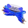 thumbnail image 4 of Sistema de sonido Para Automóvil Estéreo Vatios Ruido Canales RCA Audio Chapado En Oro shamjiam Filtro de ruido de audio RCA, 4 of 8